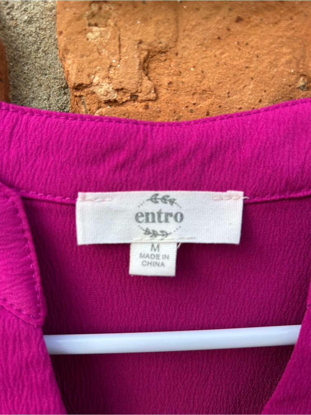 entro Colorful Purple Ruffle Sleeve Tiered Dress M Lined - Picture 3 of 7